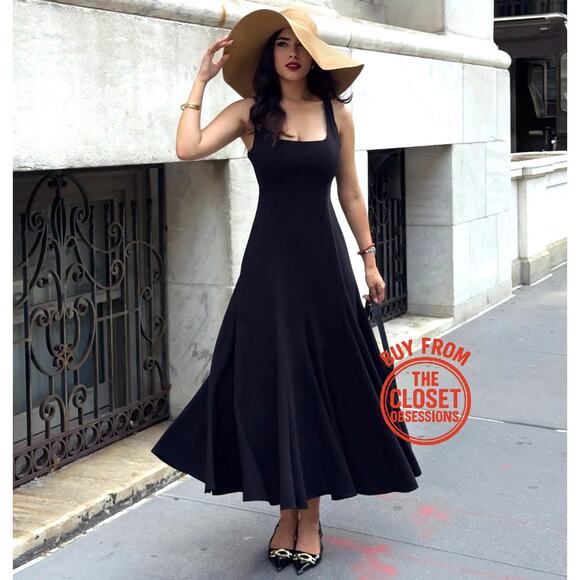 RARE!!! ZARA A-Line Midi Dress NWT - Picture 6 of 16